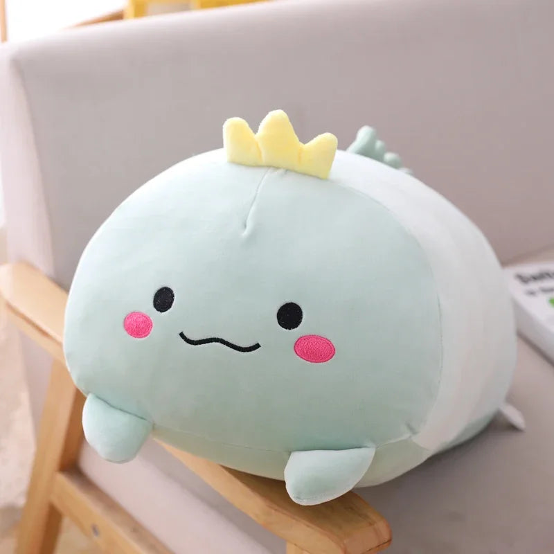 Hot 20/28cm Soft Animals Cartoon Cat Pillows Cushion Lovely Rabbit Stuffed Dog  Penguin Pig Frog Plush Toy Birthyday Gift