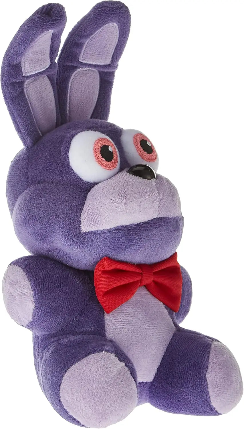 Purple Rabbit Plush Doll Red Tie FN Series Toys Convenient to Carry Anime Game Accessories Small Gifts for Friends and Kids