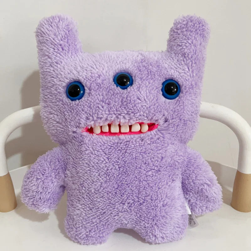 New 20cm Style Kawaii Fuggler Funny Cute Teeth Monster Plush Toy Ugly Cute Big Teeth Doll Funny Gift Doll Boy Birthday Gift
