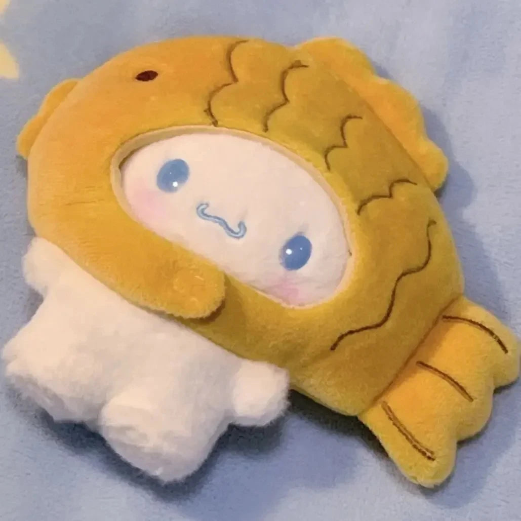 14CM Taiyaki Plush Doll - Cute Japanese Fish-Shaped Stuffed Animal, Soft Cuddly Companion for Kids &amp; Fans