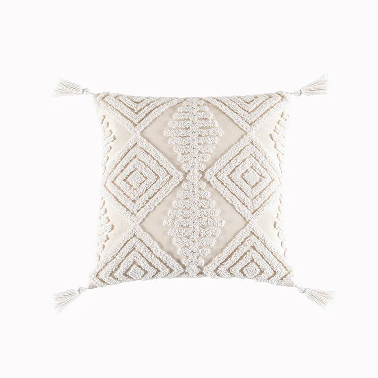 Meadow & Texture Decorative Pillow Cover – 45 × 45 cm