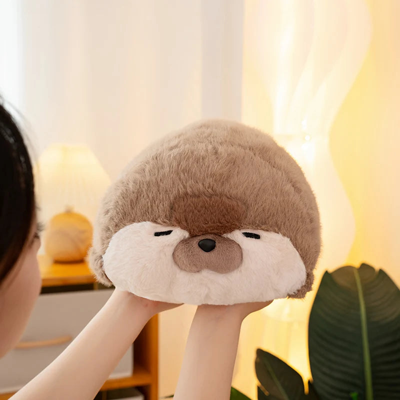 Cute Seal Plush Toy Lifelike Stuffed Marine Life Sea Otter Soft Doll Simulation Seal Pillow Cushion Kids Toys Birthday Gift
