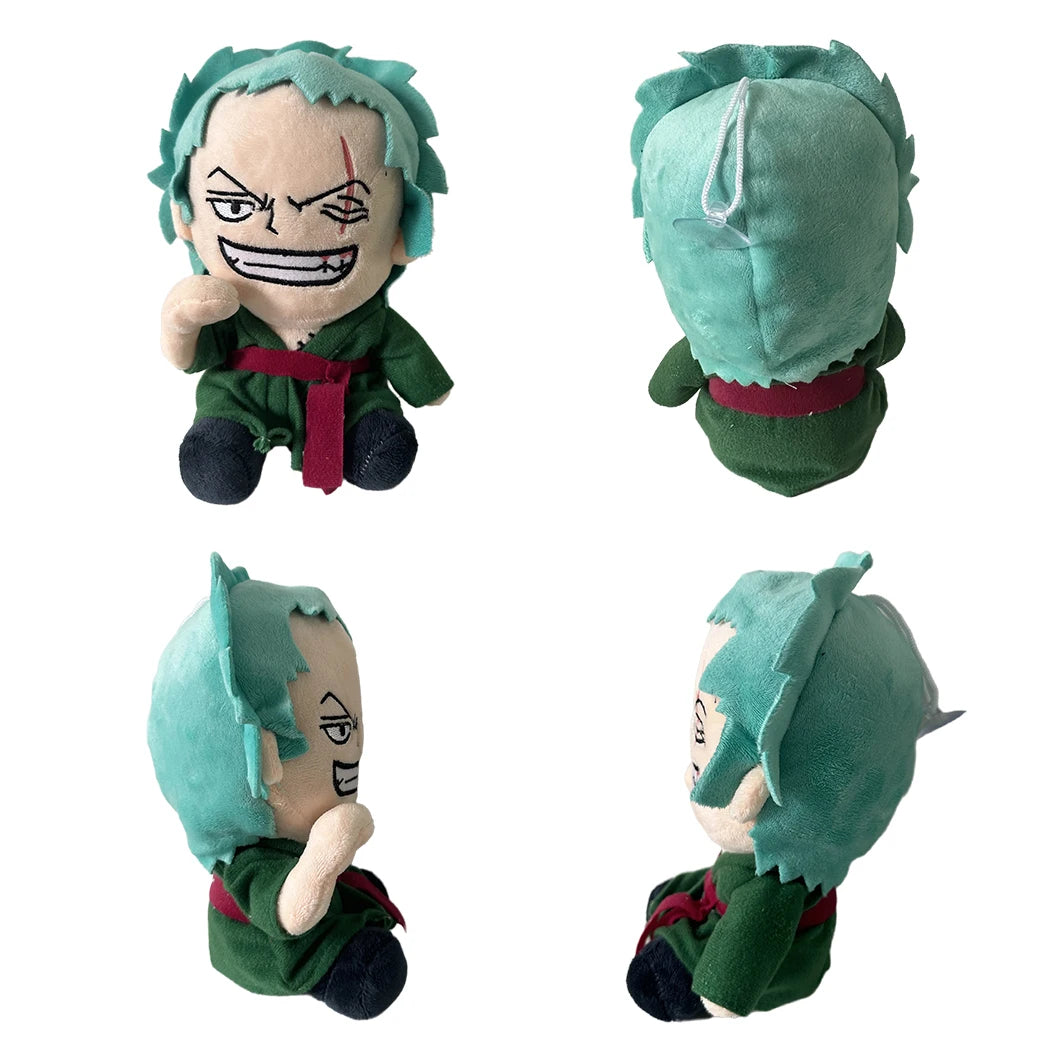 20cm One Piece Plush Toy Japanese Anime Luffy Zoro New Cartoon Character Doll Padding Classic Cute Beautiful Gifts For Kids Toys