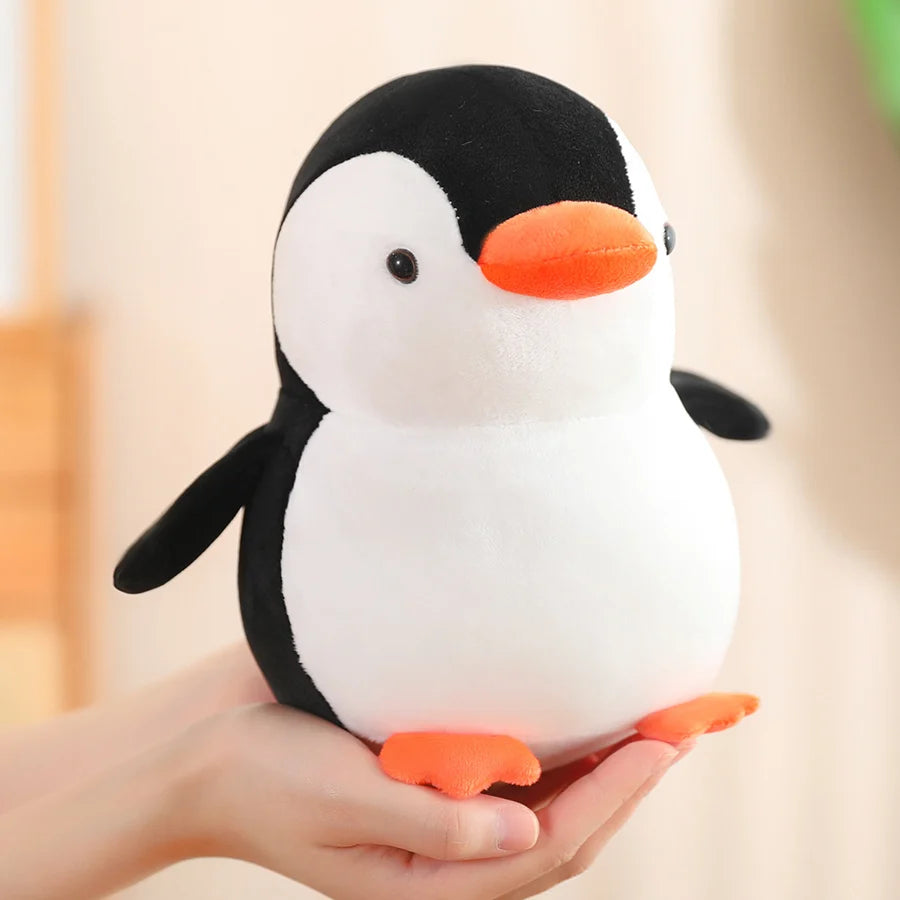 10-30cm Kawaii Cartoon Colorful Hot Penguin Plush Doll Pillow Blue Black Pink Animal Plush Toy Home Decor Gift For Boys Girls