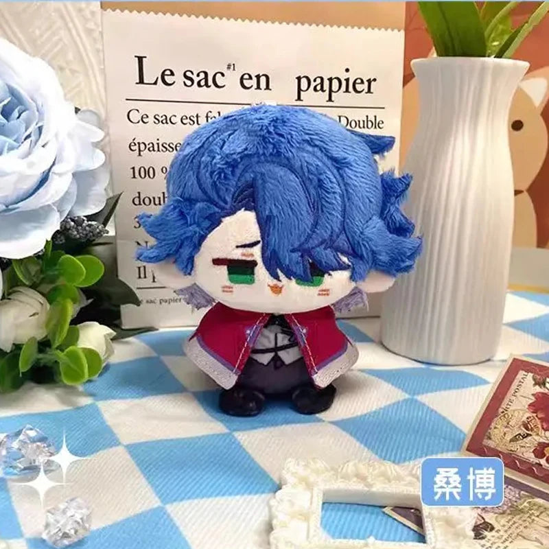 New 10cm Game Honkai: Star Rail Plush Aventurine Dr. Ratio Cute Plush Cartoon Blade Dolls Bag Pendant Keychain Gift