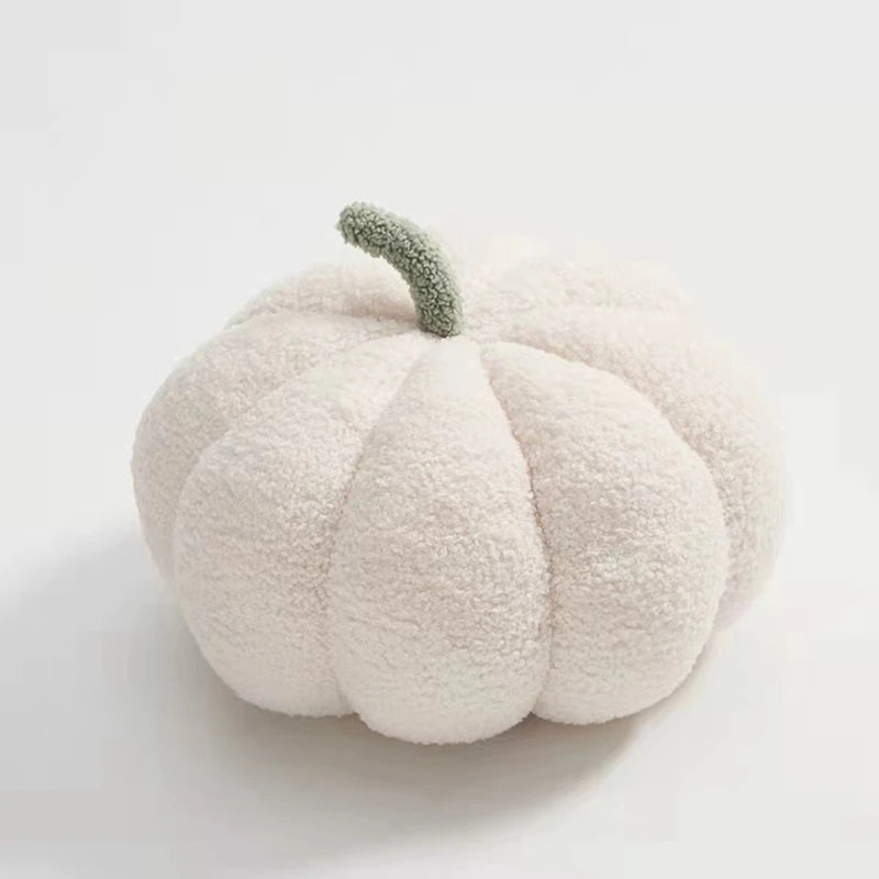 18-35cm Kawaii Simulation Nordic Halloween Pumpkin Plush Toys Lovely Soft Plant Stuffed Doll Holidays Props Decor Throw Pillow