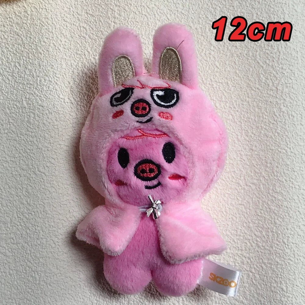 300style Skzoo Plush Toy Kawaii Kpop Plush Skzoo Stray Wolf Plush Cartoon Stuffed Animal Doll Pencil Case Toy Children Gift