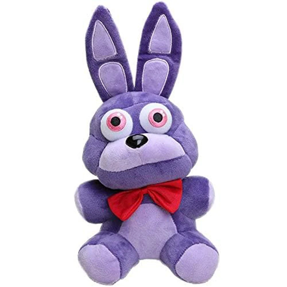 Purple Rabbit Plush Doll Red Tie FN Series Toys Convenient to Carry Anime Game Accessories Small Gifts for Friends and Kids