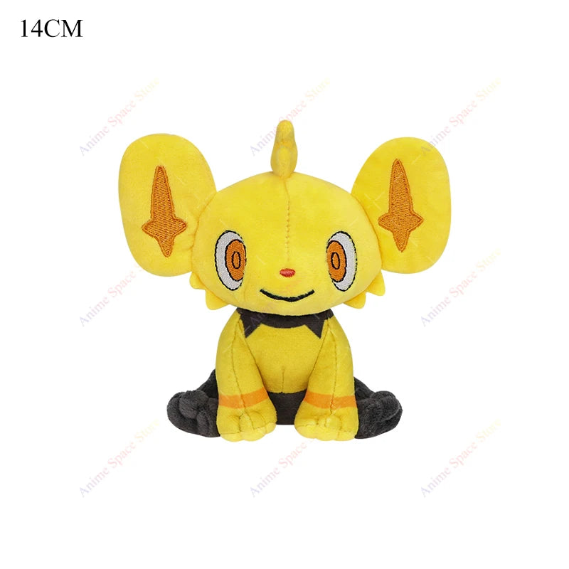 Hot Sale Pokemon Plush Shiny Zeraora Toys Anime Garchomp Articuno Meowscarada Sprigatito Lucario Stuffed Animal Peluche Dolls