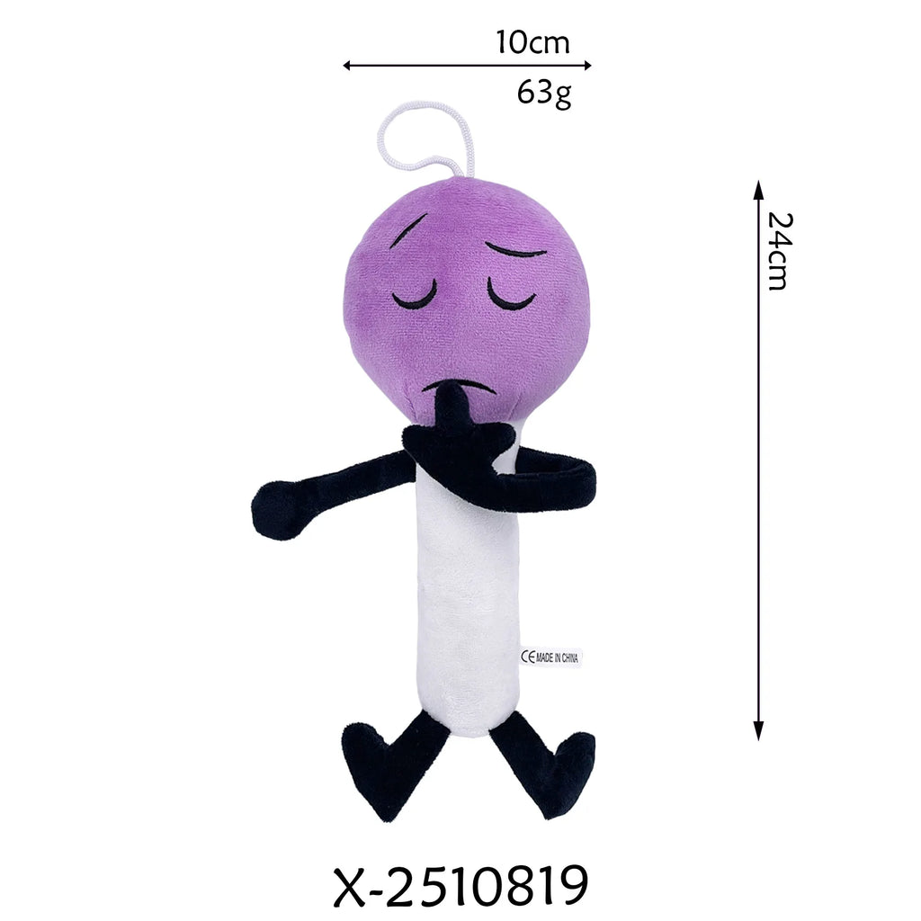 Arrival BFDI Battle For Dream Island Plush Toy 70 Stuffed Doll Soft Animal X Number Blintz Block Marker Stapler French Fries