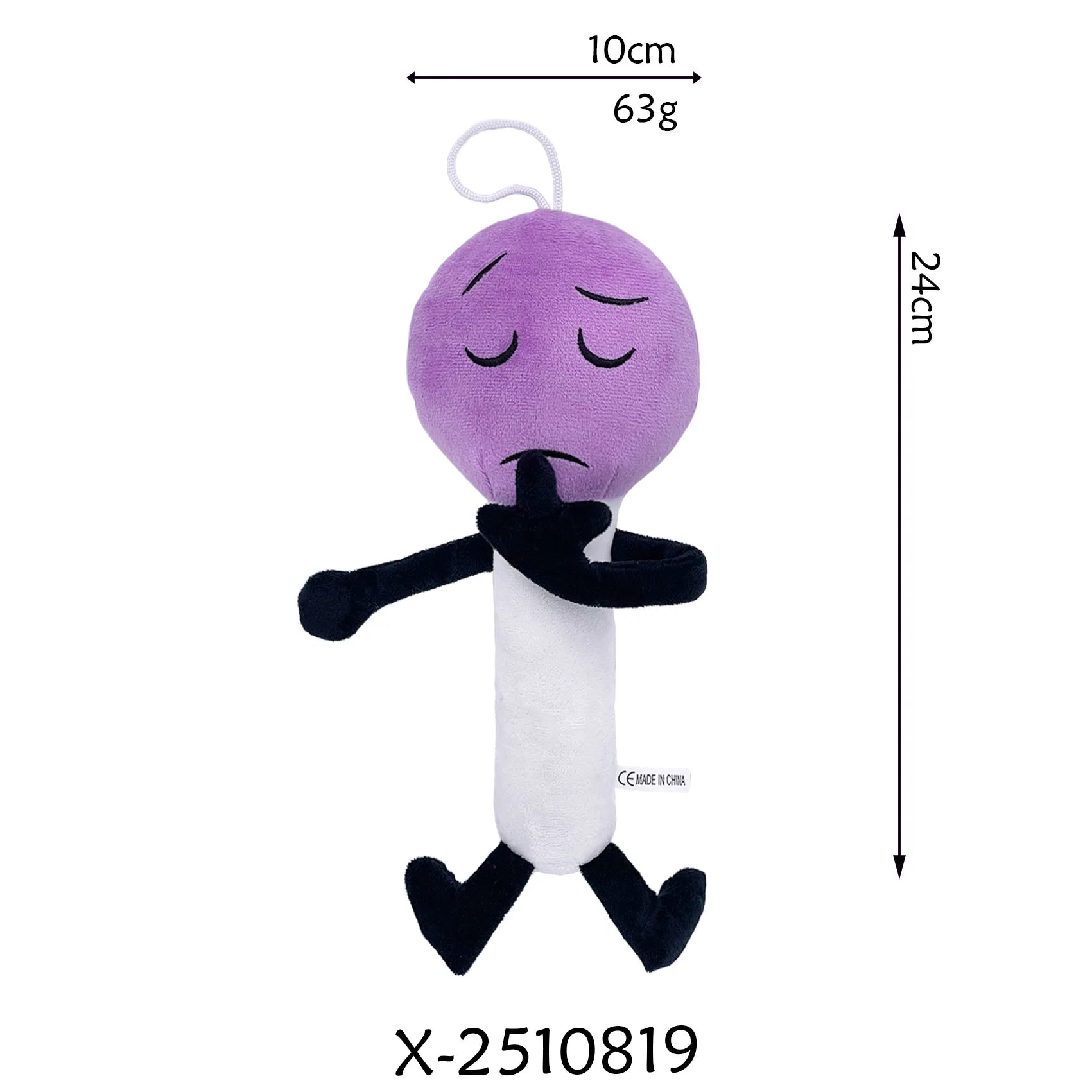 Arrival BFDI Battle For Dream Island Plush Toy 70 Stuffed Doll Soft Animal X Number Blintz Block Marker Stapler French Fries
