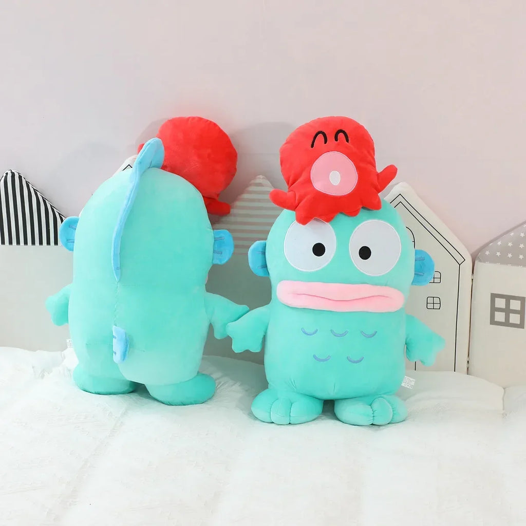 60cm Hangyodon Plush Toy High Quality Stuffed Anime Plushies Japanese Style Doll Throw Pillow Sofa Bed Very Soft Xmas Gifts Girl