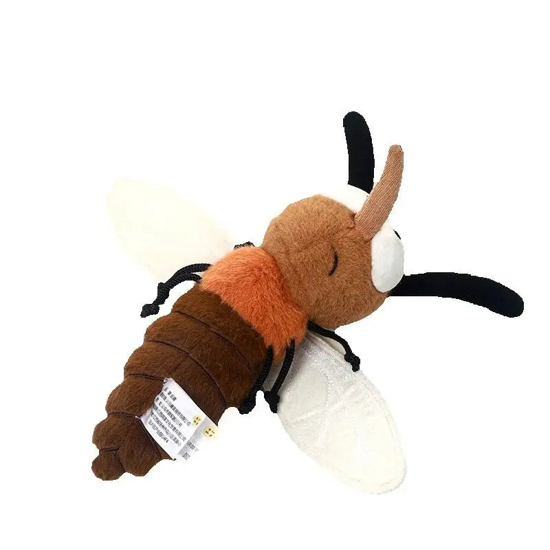 25cm Summer Fun Creative Mosquito Plush Toy 13cm Prank Mosquito Pendant Keychain Party Decor Room Decor Kid Birthday Gift