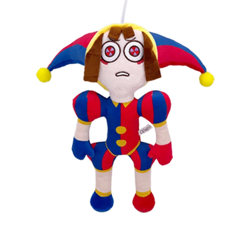 The Amazing Digital Circus Plush Pomni and Jax Plushie Doll Toys Cute Stuffed Animal Birthday for Kids Children Christmas