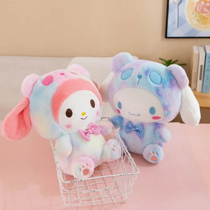 “22 - 25cm Bear - Themed Plush Dolls Set - Cute Transformed Animal Stuffed Toys, Soft Cuddly Companions for Kids &amp; Plush Lovers”