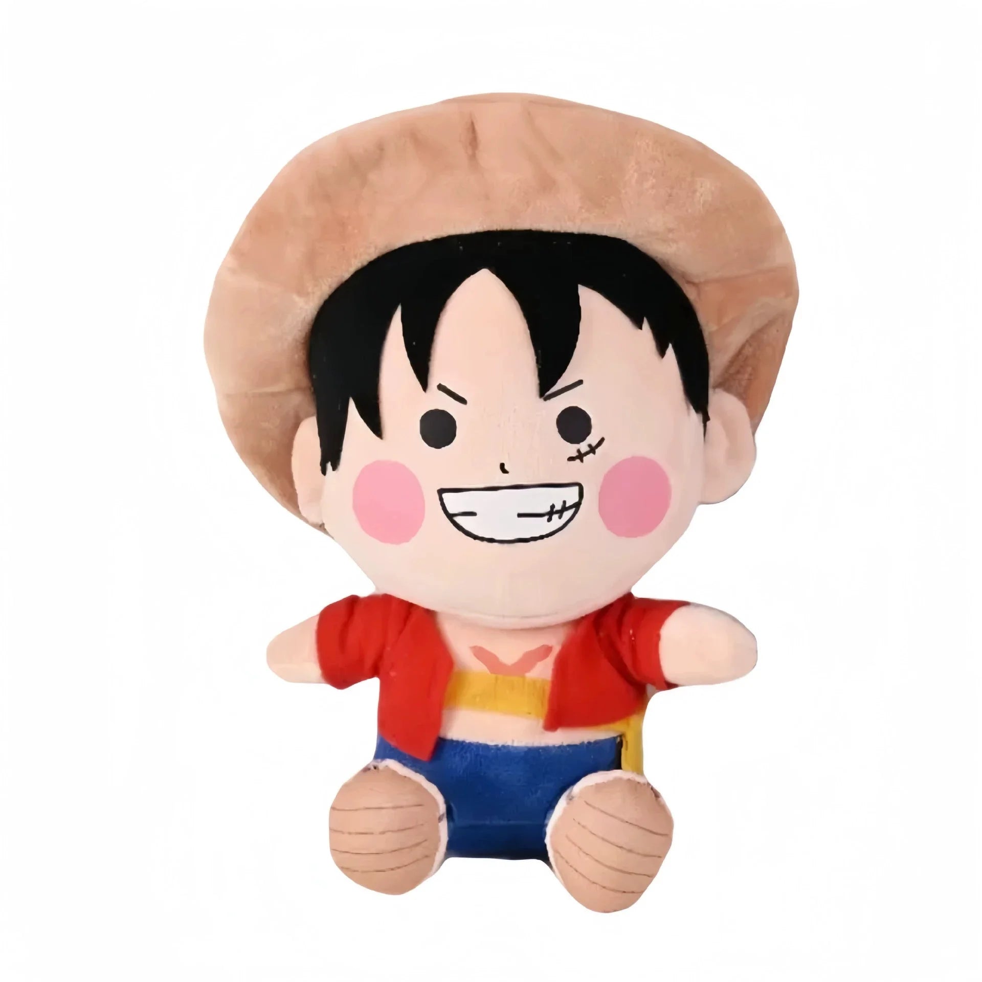 14-30cm/5.5-11.8in Genuine ONE PIECE Stuffed Plush Toy Kawaii Plush Keychain Toy Tony Chopper Soft Stuffed Plush Doll Keychain
