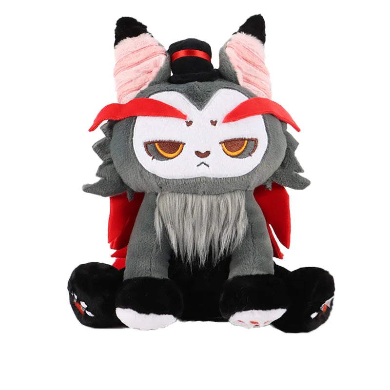 New Cat Plush Toy Soft Stuffed Anime Figure Angle Husk Doll Cute Home Decoration Throw Pillow Kids Fans Girlfriend Birthday Gift