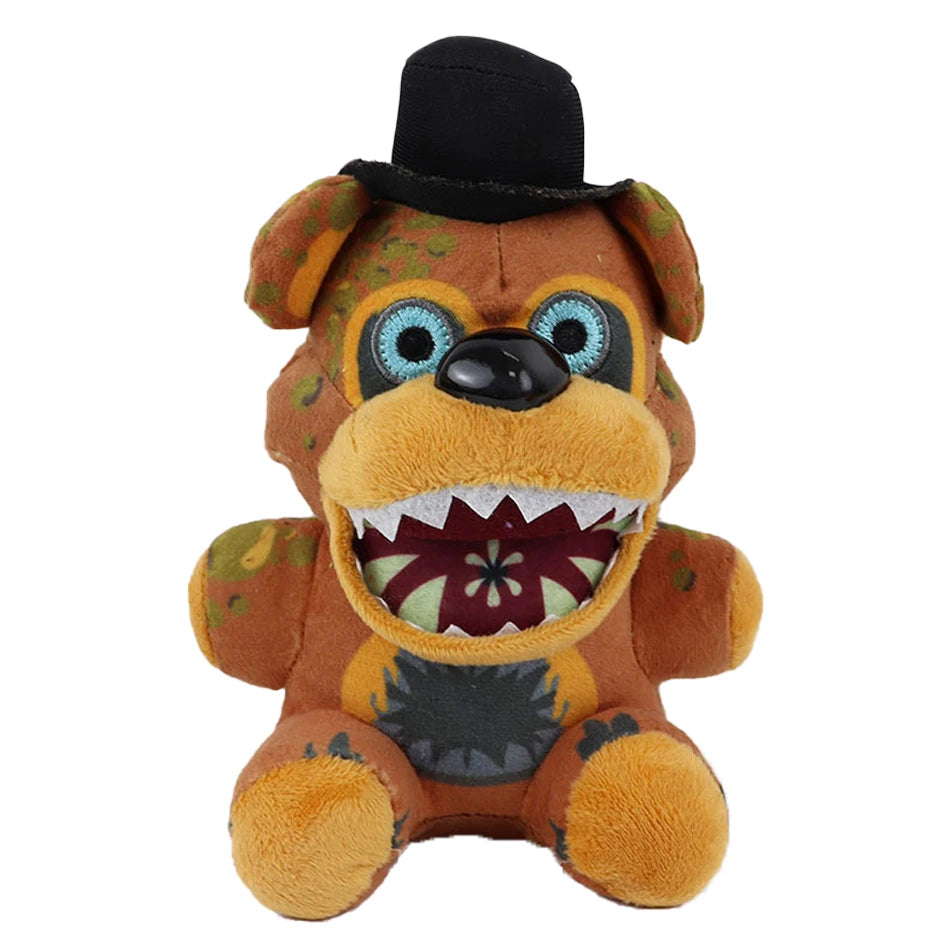 18cm Kawaii New F-naf Anime Plush Toy Cartoon Freddy Plush Doll Bear Sly Bunny Animal Fazbear Plush Toys Christmas gifts
