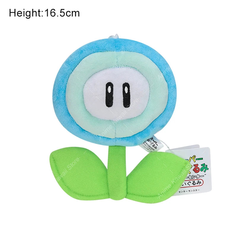 60 Styles Mario Plush Toys Yellow Fire Flower Star Shy Guy Boo Koopa Troopa Waluigi Goomba Toad Nabbit Diddy Kong Stuffed Plush