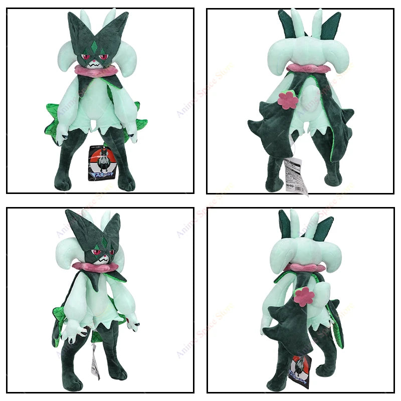 Hot Sale Pokemon Plush Shiny Zeraora Toys Anime Garchomp Articuno Meowscarada Sprigatito Lucario Stuffed Animal Peluche Dolls