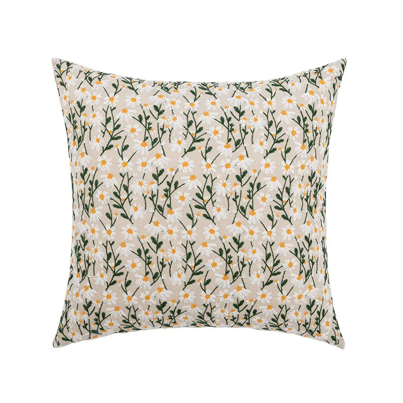 Meadow & Texture Decorative Pillow Cover – 45 × 45 cm