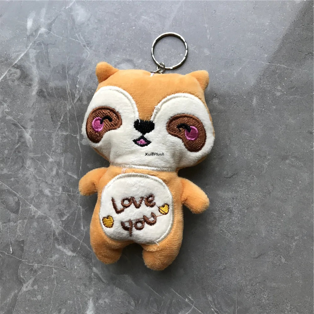 Multi-Designs, Rabbit , Bear , Panda , Donkey CUTE Animals Plush Toy , Key Chain Doll