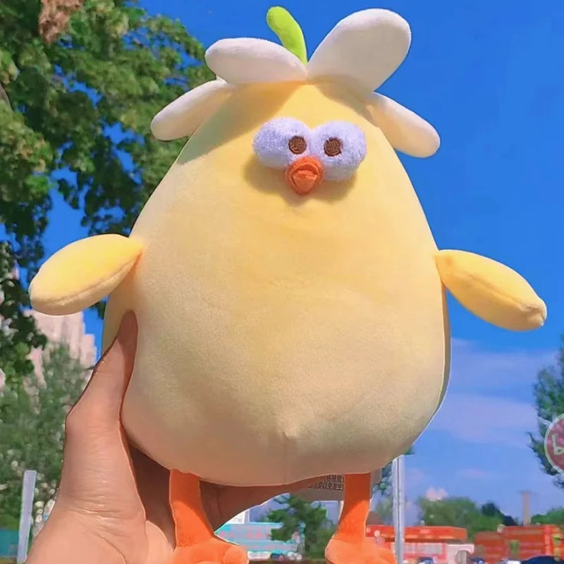 New Chicken&Leg Chicken Soft Gingerbread Chicken Dolls Decor Cartoon Simulation Fruit Animals Stuffed Toy Pillow Birthday Gifts