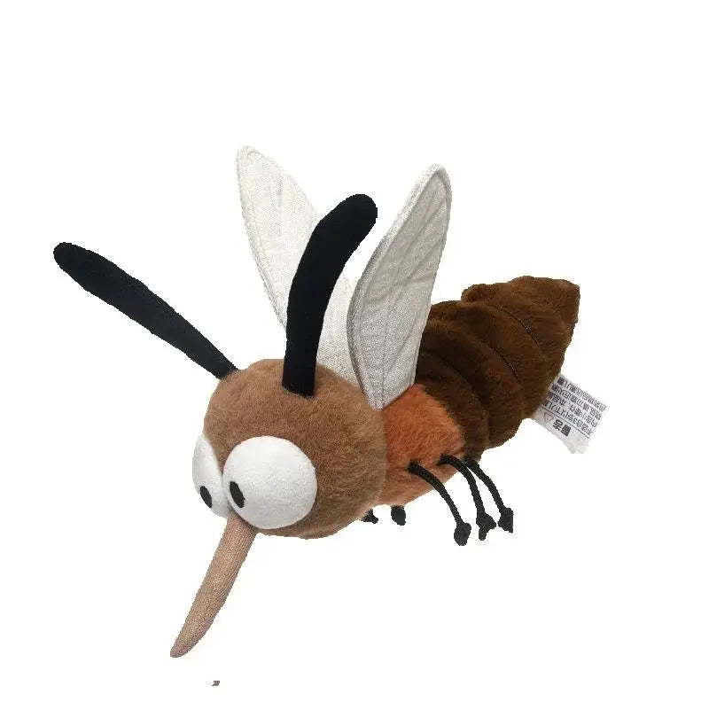 25cm Summer Fun Creative Mosquito Plush Toy 13cm Prank Mosquito Pendant Keychain Party Decor Room Decor Kid Birthday Gift