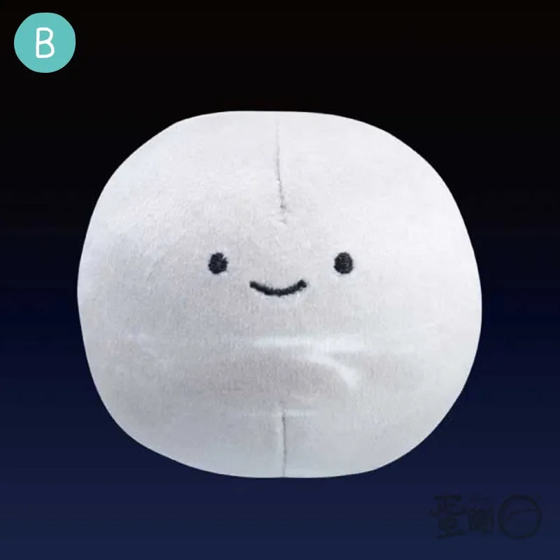 Qualia capsule toys cute plush space star planet round stuffed small eyes smiling face Mercury Earth Moon Sun BC pendant figures