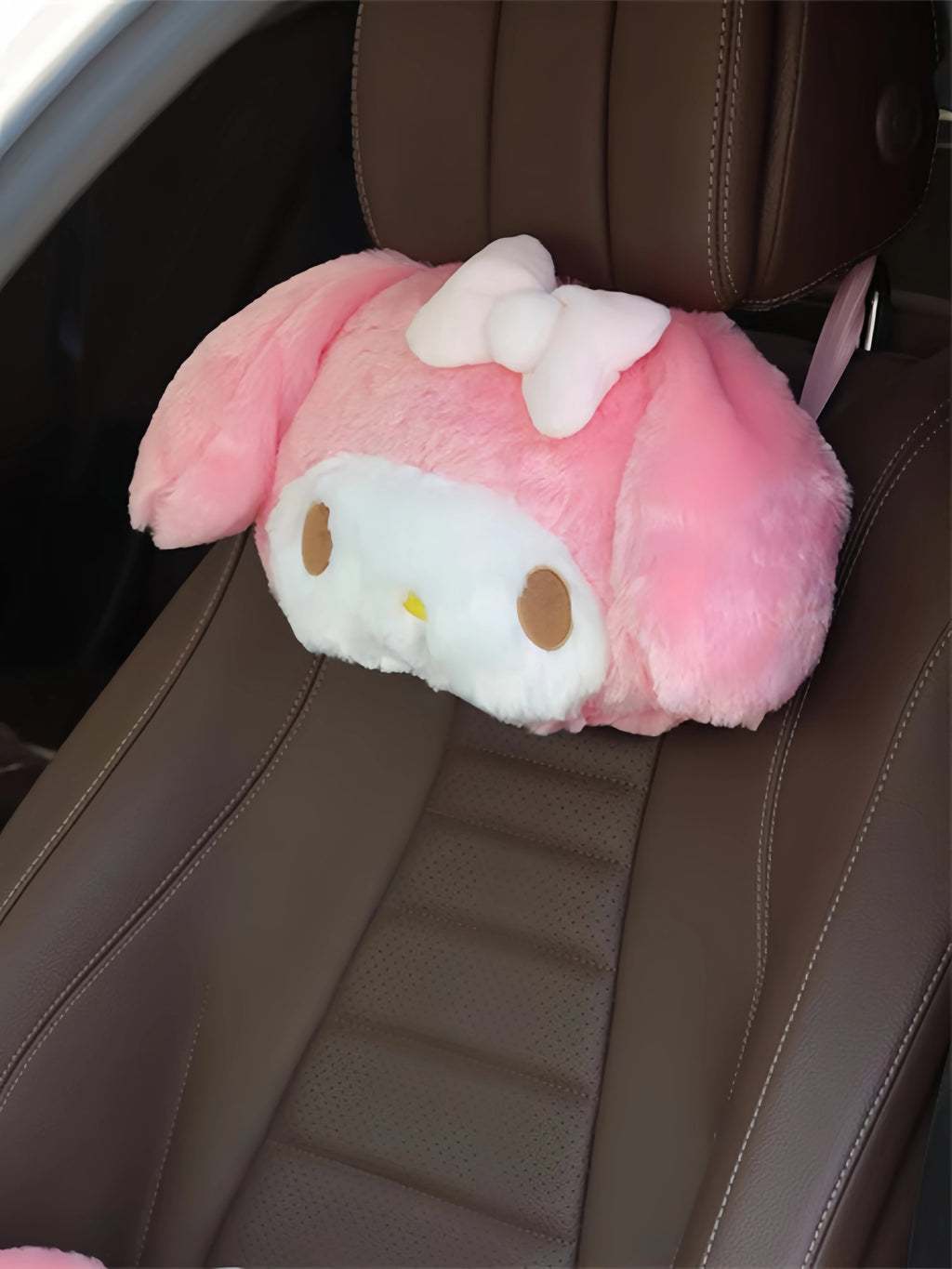Big Size Sanrio My Melody Plush Toy Melody Cushion Sofa Bed Throw Pillow Soft Cuddly Plushies Car Seat Headrest Xmas Girl Gift