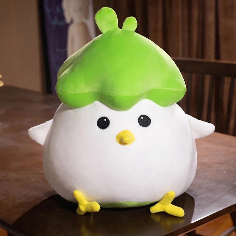 New Chicken&Leg Chicken Soft Gingerbread Chicken Dolls Decor Cartoon Simulation Fruit Animals Stuffed Toy Pillow Birthday Gifts