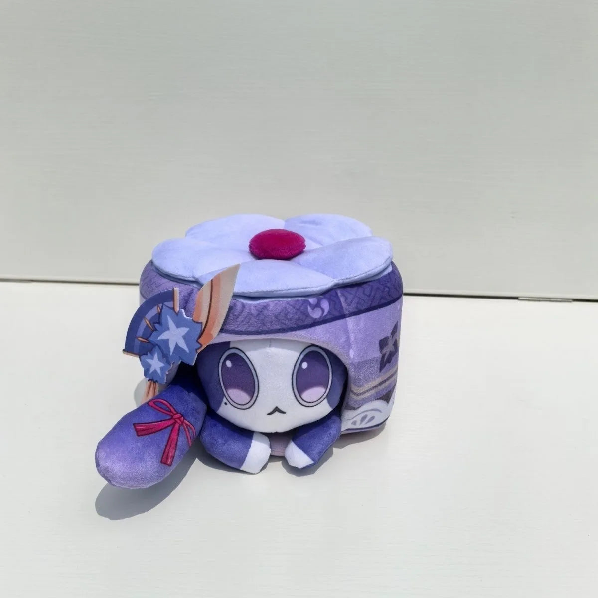 “Code Cat Plush Toy - 16cm/32cm Soft Cuddly Stuffed Animal, Mysterious Cat with Healing Charm from Cipher Forest, Gift for Kids & Anxiety Relief”