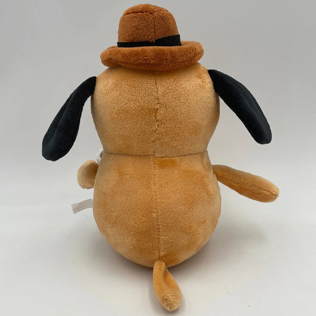 This Is Fine Meme Coffee Dog Plush Toy Soft Stuffed Doll Stuffed Plush Animals Kids Toy Gift for Children Boy Birthday 25cm
