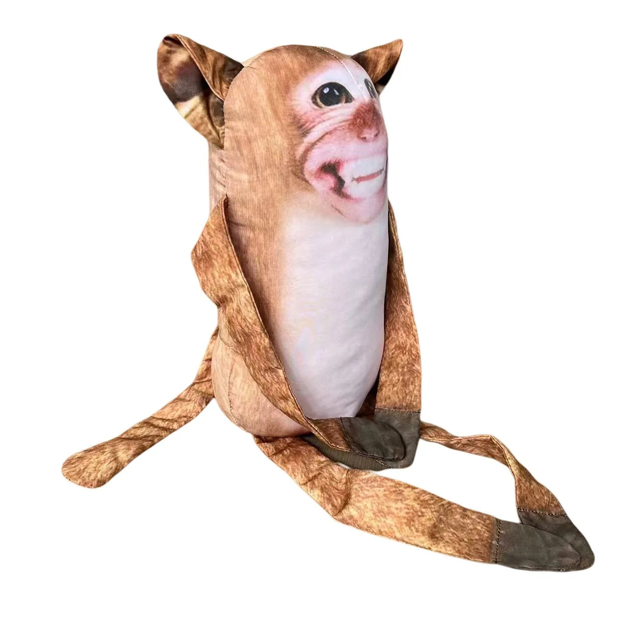 28CM Hugging Monkey Plush Toys Sleeping Stuffed Animal Monkey Plush Dolls Decoration Ornament Monkey Stuffed Toys Birthday Gift