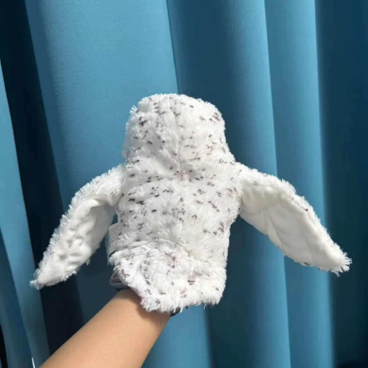 Cute Owl Hand Puppet Finger Game Stuffed Plush Animals Toys Hand Finger Story Puppet Educational Baby Toys Kids Birthday Gifts