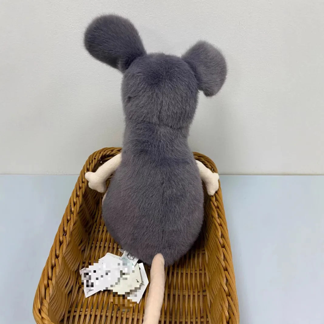2025 New Jellycat Sad Mouse Plush Toy Kawaikid Soothing Doll Room Decoration Doll Girl Birthday Gift