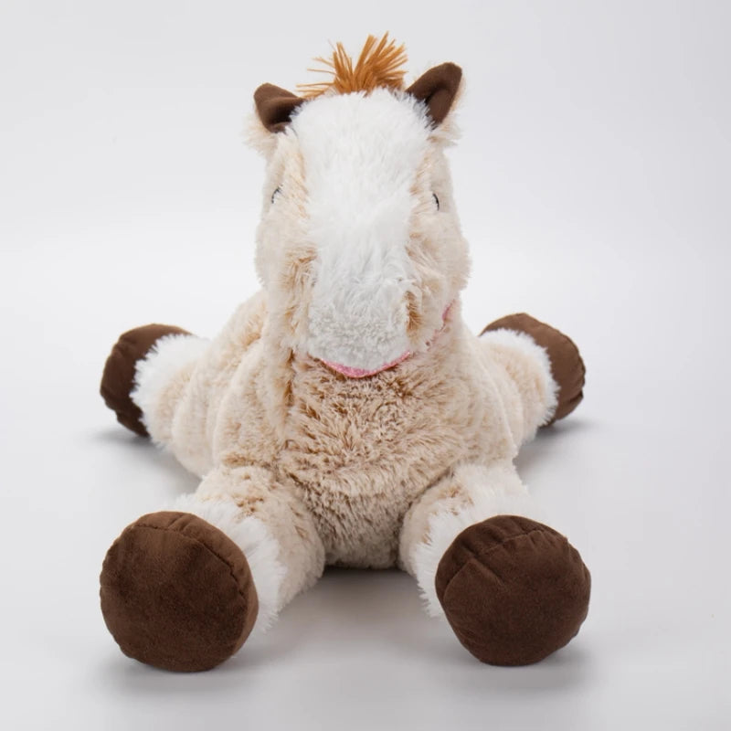56/90/120cm Simulation Giant Horse Plush Toy Doll Home Decoration Ornaments Children Kawaii Toy Boyfriend Birthday Gifts