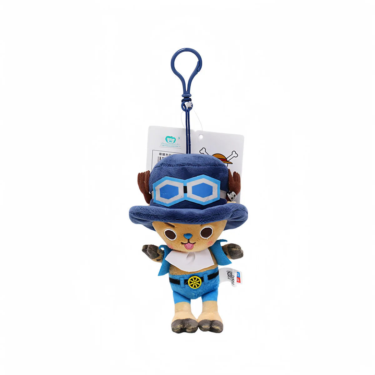 14-30cm/5.5-11.8in Genuine ONE PIECE Stuffed Plush Toy Kawaii Plush Keychain Toy Tony Chopper Soft Stuffed Plush Doll Keychain