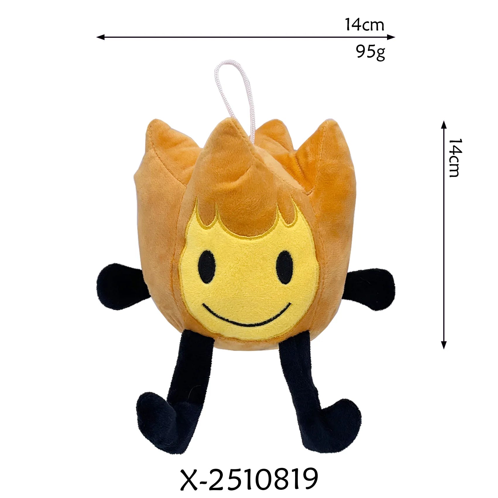 Arrival BFDI Battle For Dream Island Plush Toy 70 Stuffed Doll Soft Animal X Number Blintz Block Marker Stapler French Fries