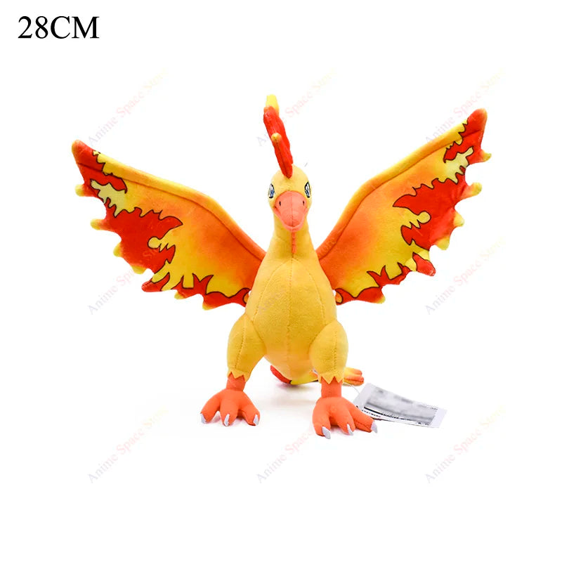 Hot Sale Pokemon Plush Shiny Zeraora Toys Anime Garchomp Articuno Meowscarada Sprigatito Lucario Stuffed Animal Peluche Dolls