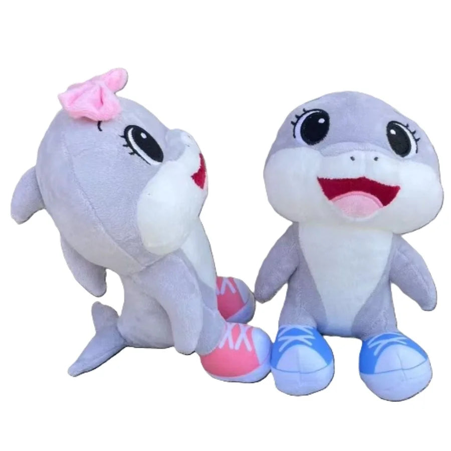 Kawaii Shark Plush Dolls Italian Brainrot Plushie Cute Telalaero Telala Stuffed Plush Toy Shark Soft Anime Dolls Birthday Gift