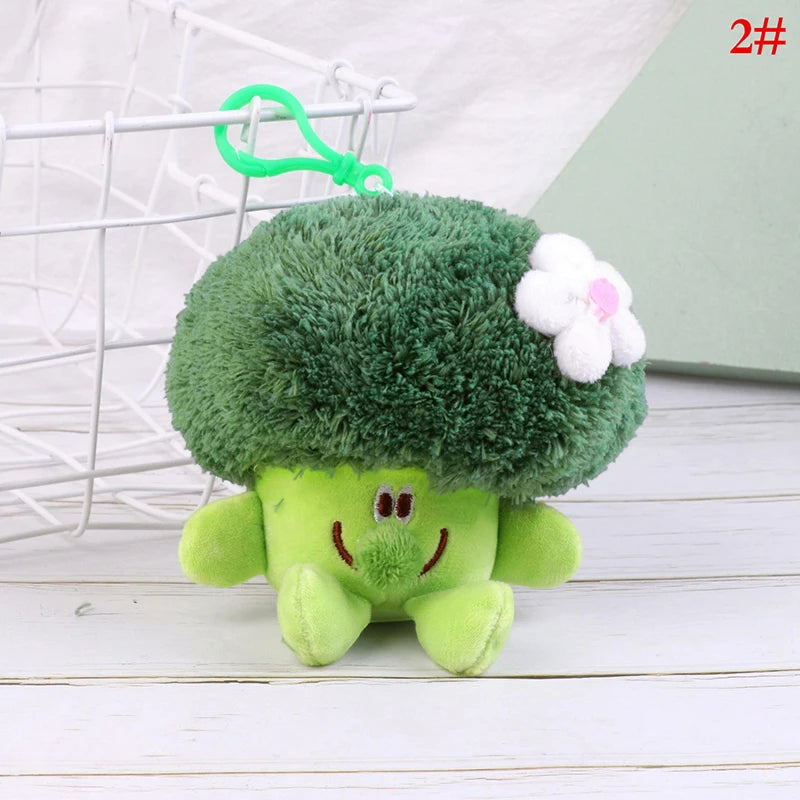 Cute Vegetable Fairy Plush Toys Japanese Cabbage Dog Fluffy Soft Shiba Inu Pillow Stuffed Animals Doll for Kids Baby Girls Gifts