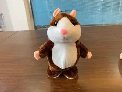 Cute Talking Hamster Speak Talk Sound Record Repeat Stuffed Plush Animal Kawaii Talking Hamster Mouse Toys For Children Gifts