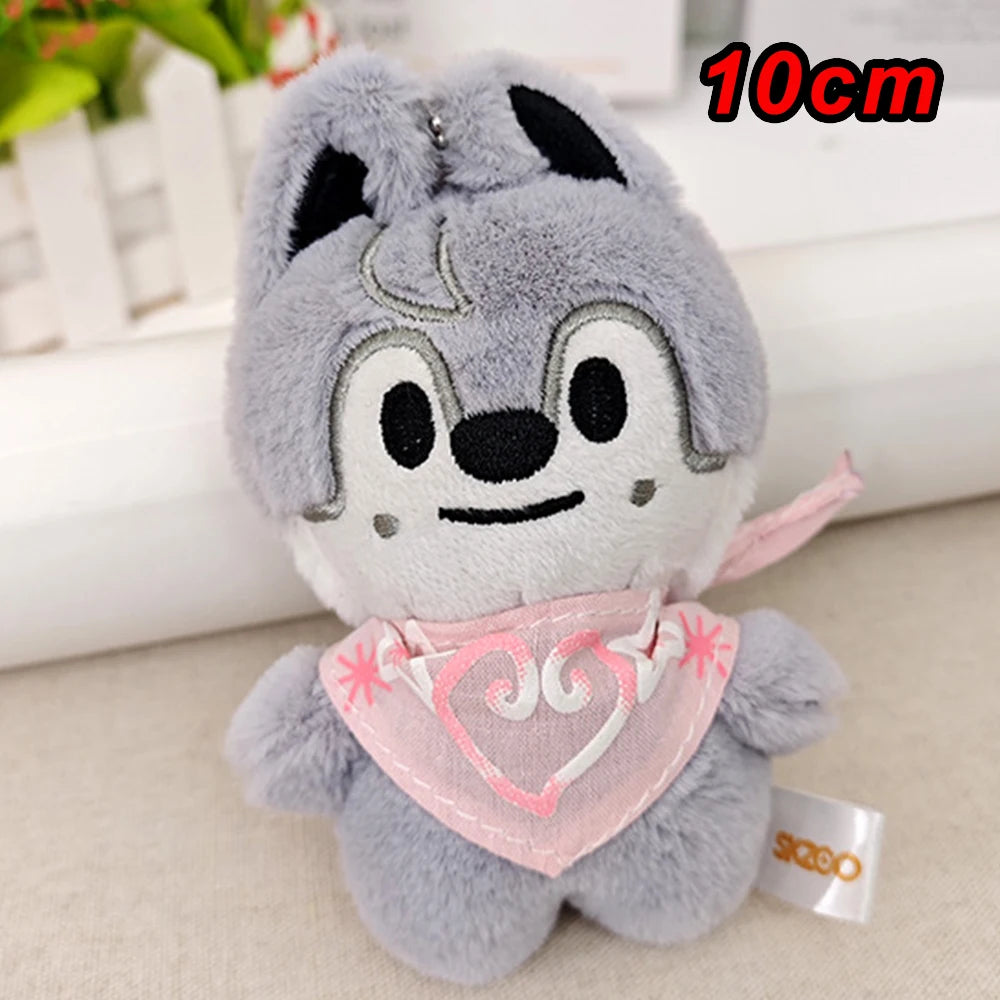 300style Skzoo Plush Toy Kawaii Kpop Plush Skzoo Stray Wolf Plush Cartoon Stuffed Animal Doll Pencil Case Toy Children Gift