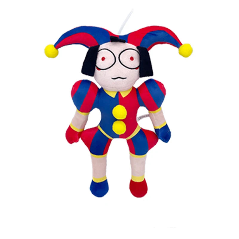 The Amazing Digital Circus Plush Pomni and Jax Plushie Doll Toys Cute Stuffed Animal Birthday for Kids Children Christmas
