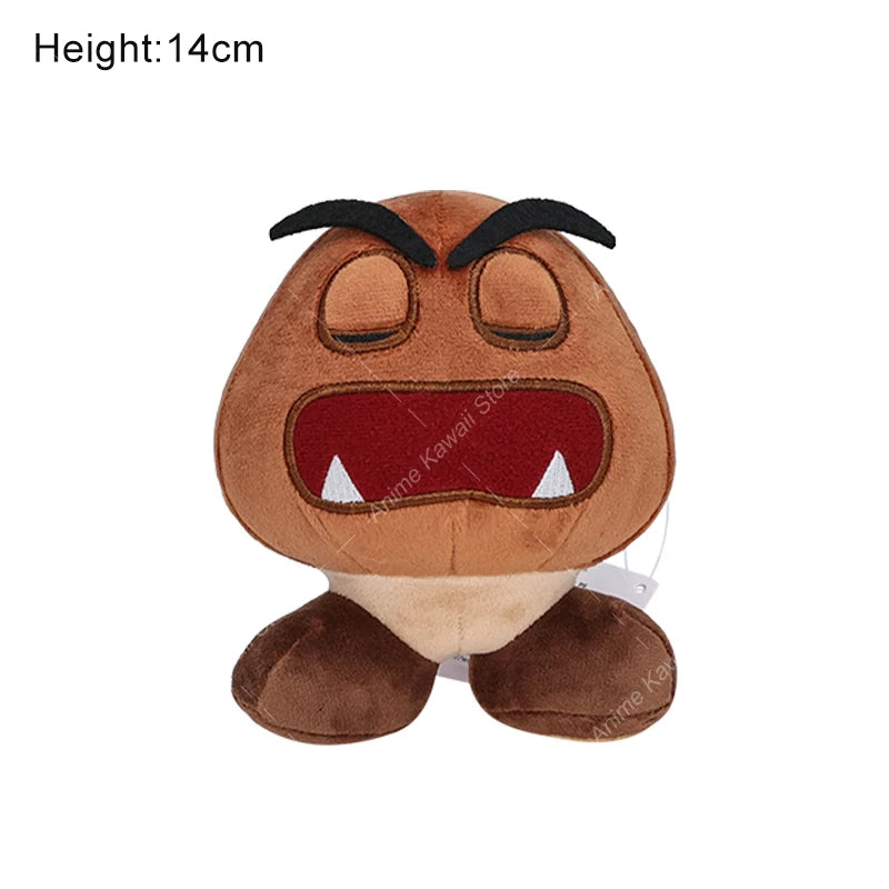 60 Styles Mario Plush Toys Yellow Fire Flower Star Shy Guy Boo Koopa Troopa Waluigi Goomba Toad Nabbit Diddy Kong Stuffed Plush