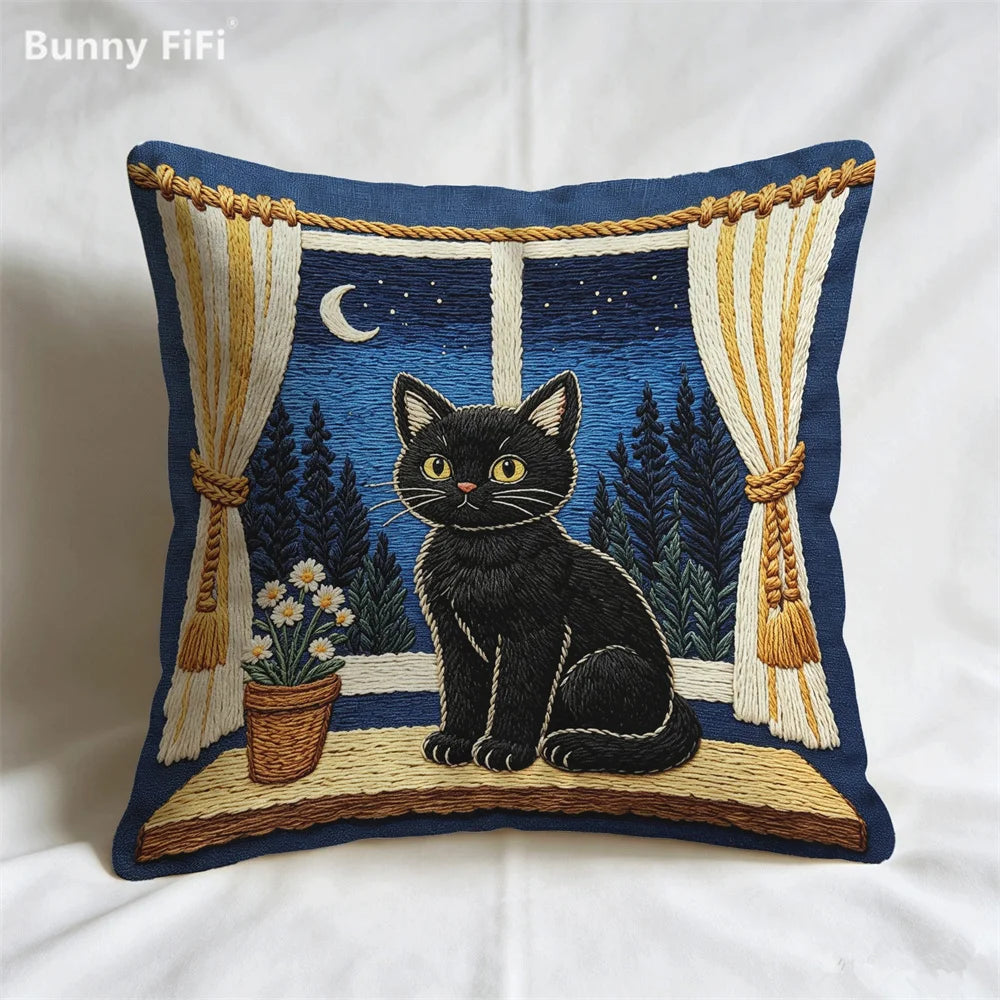 Woodland Tales Stitch-Effect Pillow Covers