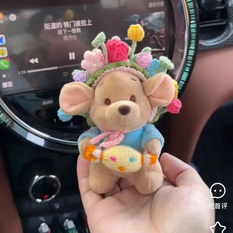 Amazon Title (English) “Disney Winnie the Pooh Flower Little Roo Plush Key Chain - Cute Car Keyring with Healing Charm, Soft Stuffed Animal Accessory for Keys &amp; Bags”