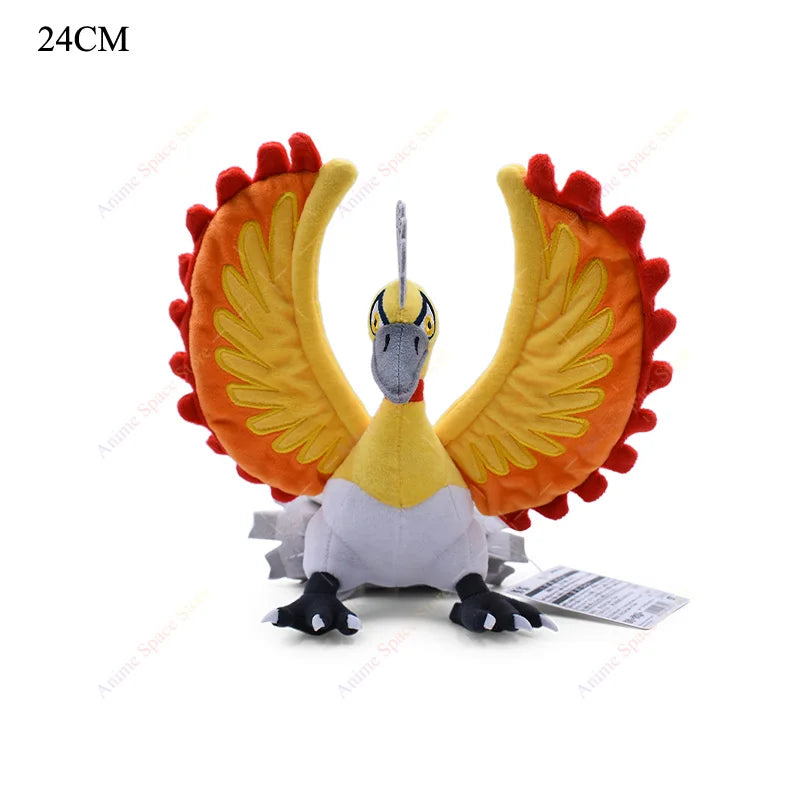 Hot Sale Pokemon Plush Shiny Zeraora Toys Anime Garchomp Articuno Meowscarada Sprigatito Lucario Stuffed Animal Peluche Dolls