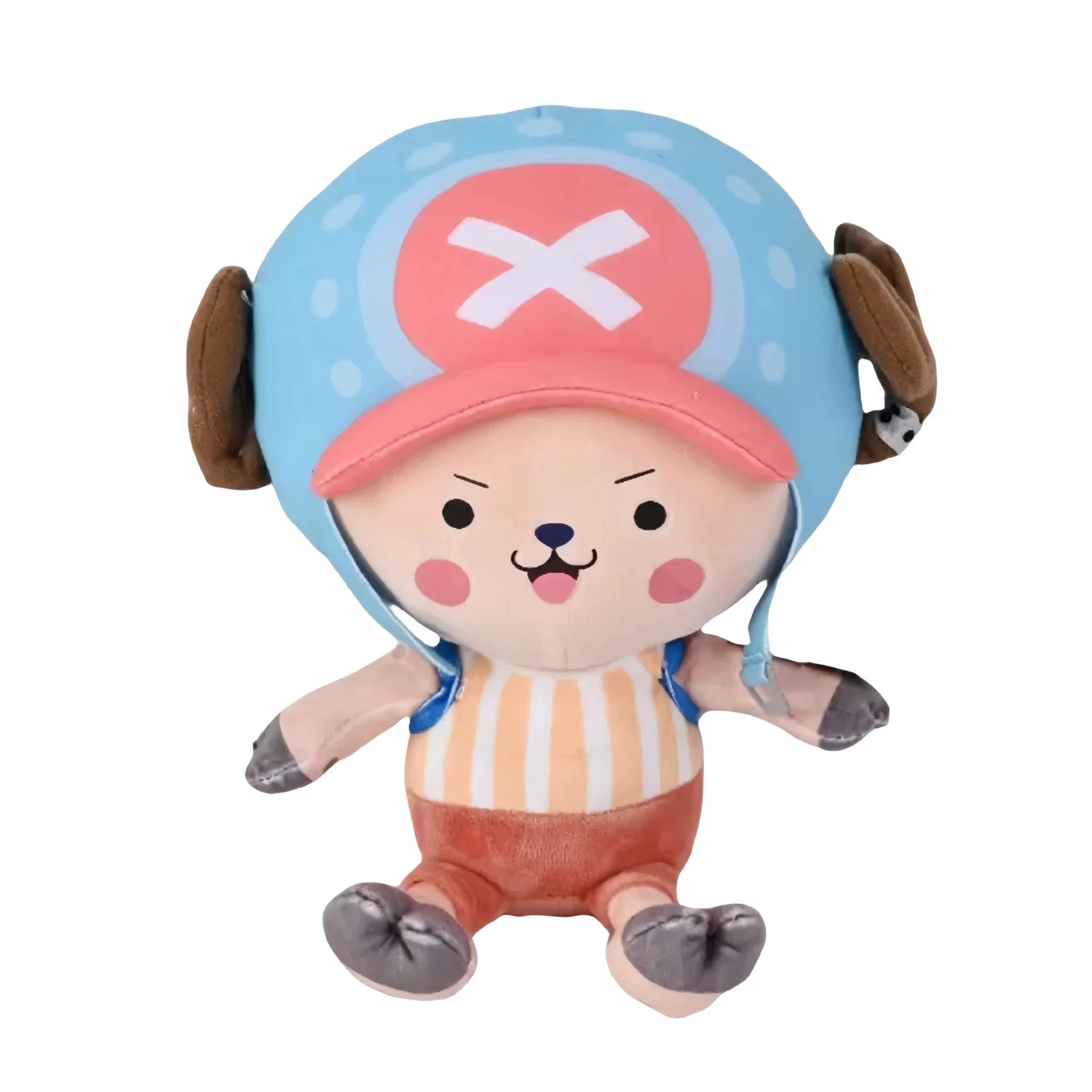 14-30cm/5.5-11.8in Genuine ONE PIECE Stuffed Plush Toy Kawaii Plush Keychain Toy Tony Chopper Soft Stuffed Plush Doll Keychain